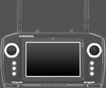 IP65 grading Drone Controller With Screen aluminum alloy shell