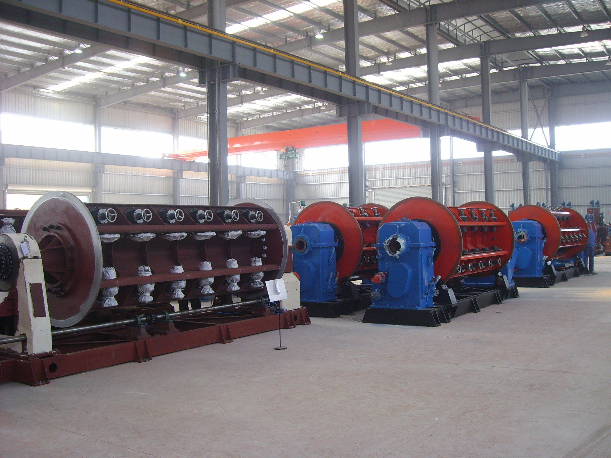 PN1600 High Speed Rigid Type Stranding Machine For Cable Industry