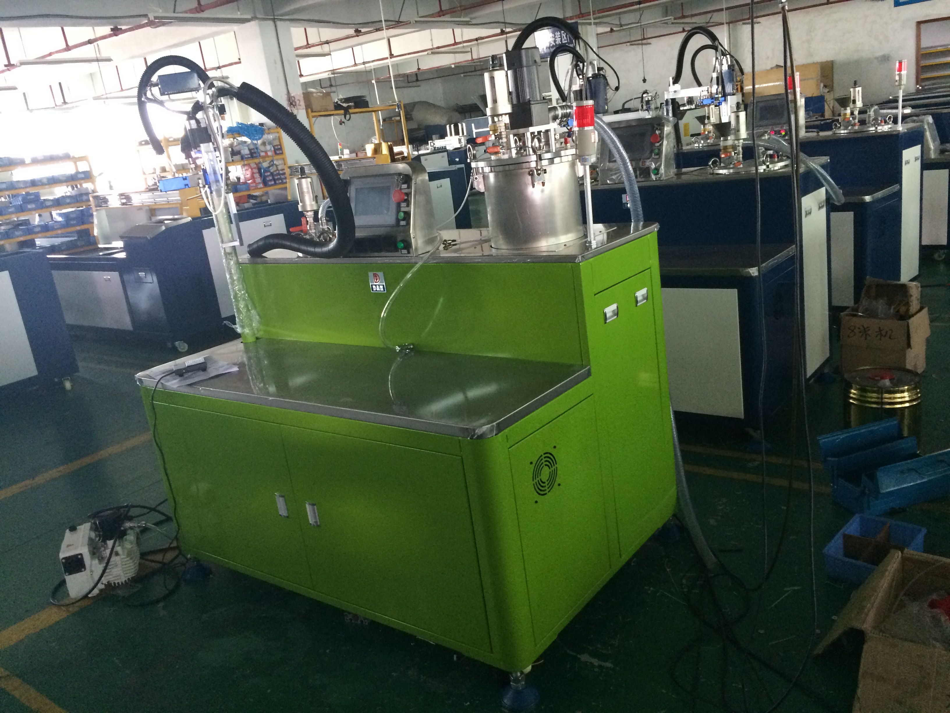 Vacuum Dispensing Semi-Automatic Resin Mixing Machine for Precise Mixing Speed 0.5-12g