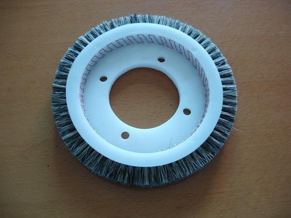 Pure Bristle Stenter Brushes Wheel For Monforts Artos Bruckner LK Textiles