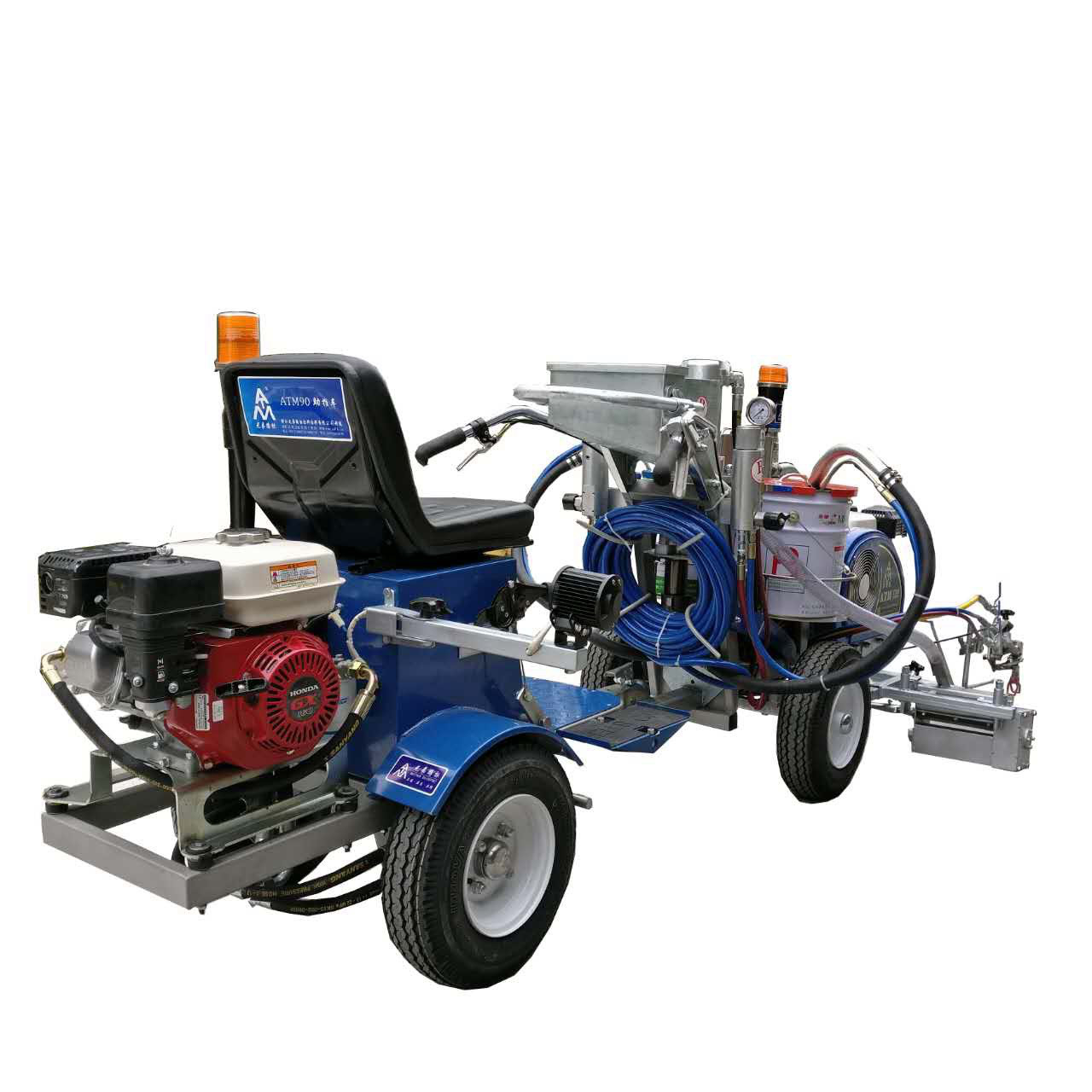 Airless Paint Driving Booster Cold Paint Road Marking Machine