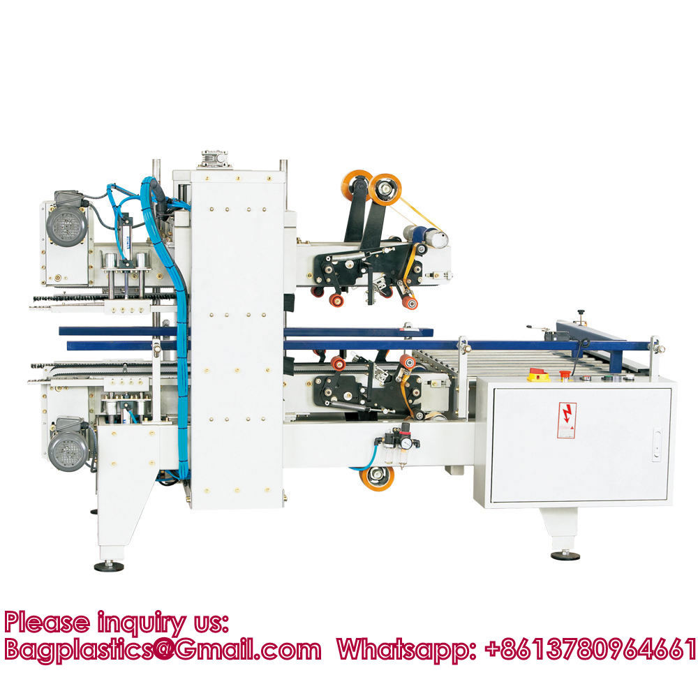 Economy Type Automatic Top & Bottom Belt Driven Carton Sealer Box Taping Machine Belts Drive Automatic Carton Sealer