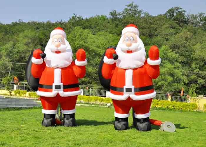 Blow Up Santa Claus Great Christmas Decoration Outdoor Backyard Fun Inflatable Santa
