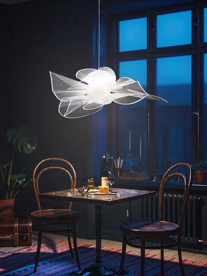New Acrylic Contemporary Chandeliers Modern Led Kids Room pendant Light Lamp