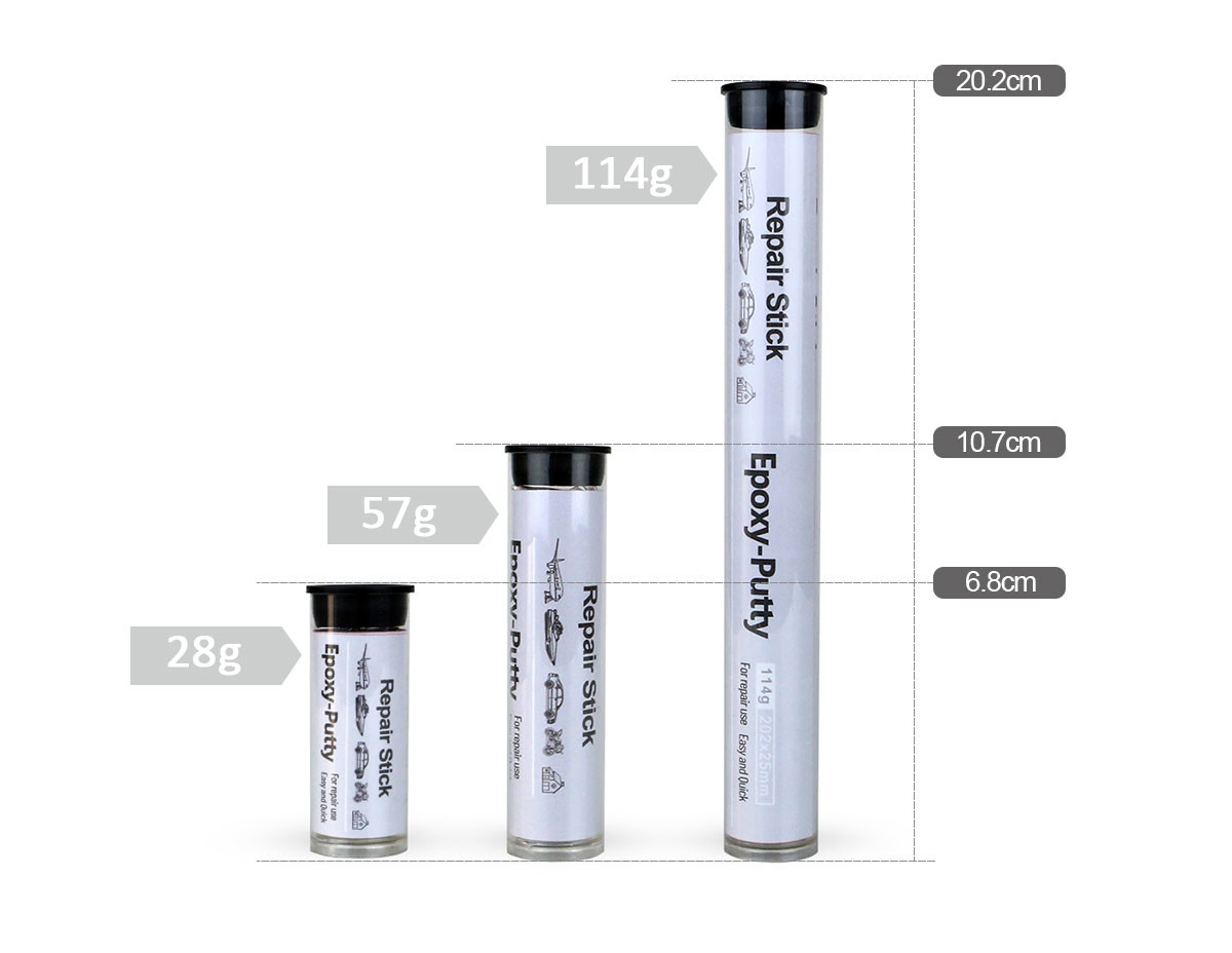 Easy Use 15 Minutes Aluminum Epoxy Filler With ISO-9001 Certification