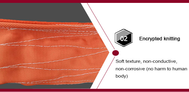 50T Heavy Duty Polyester Lifting Sling Endless Round Sling For Port Loading Unloading