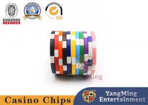 China 11.5g Plastic Fancy Blank Casino Poker Chips Without Pattern Customized Logo on sale