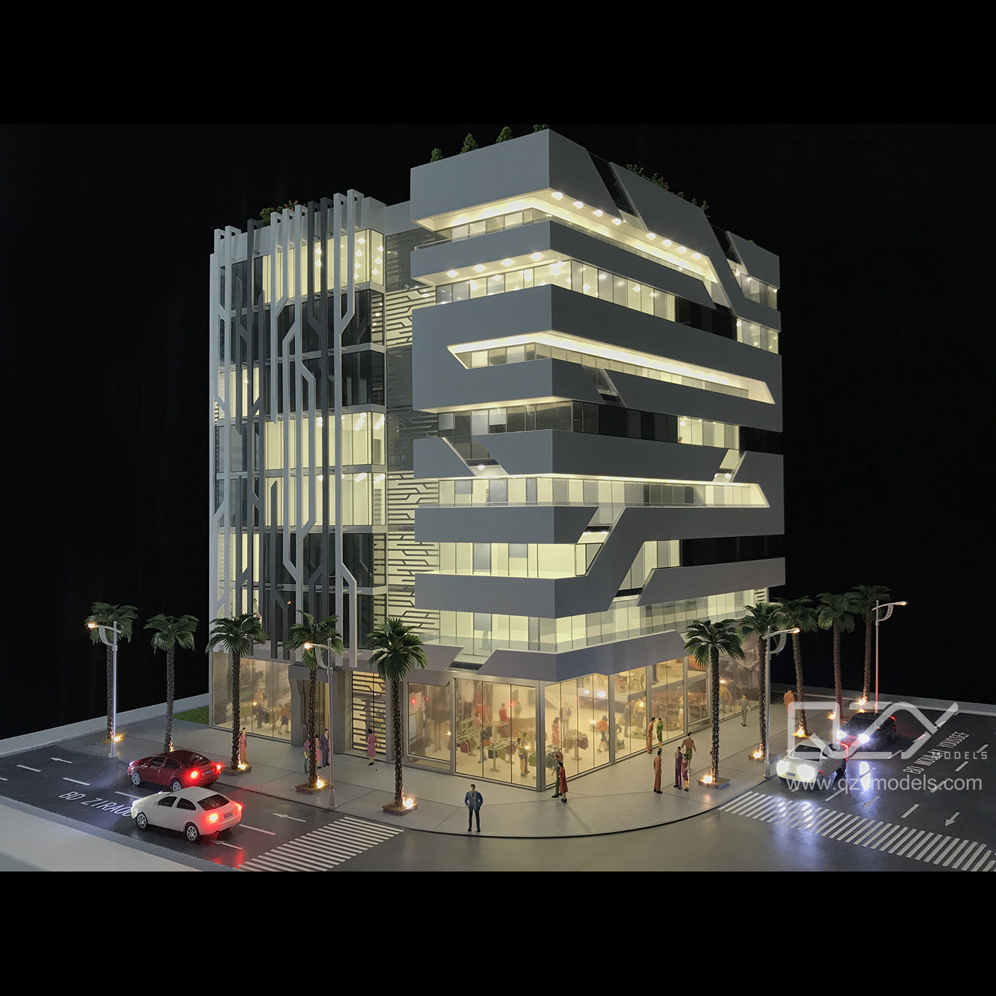 High-End Physical Building Models - Morocco LESS CONSTRUCTIONS DE BOUSKOURA - 1/75 My Center