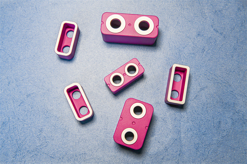 Purple Advanced Ceramic Housing Material Abrasion Resistant For Electric Vehicle Relay