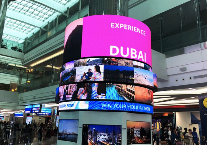 Flexible LED Display,Popular With Curved And Cylinder Shapes For Flexible Led Screen.