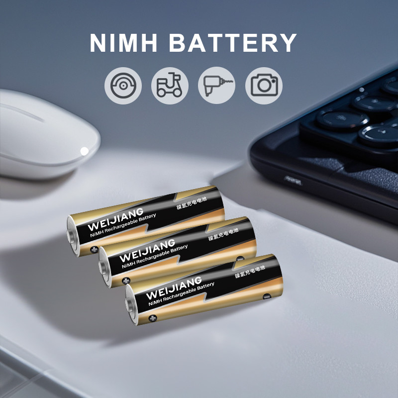 OEM 1.2V Ni-Mh Rechargeable AA 1800mah 2600mah nimh AA rechargeable battery for toys