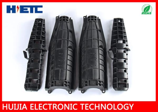 Outdoor Fiber Splice Enclosure Kit For 1 - 1/4 Inch Feeder Cable Fibre Optic