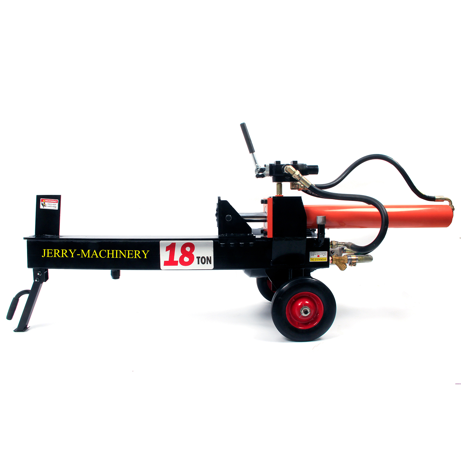 25T Gasoline Firewood Processor Vertical Log Splitter for Quick Firewood Log Splitting