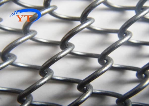 Quality Architectural Metal Coil Drapery Aluminum Alloy Cascade Mesh Various Colors for sale