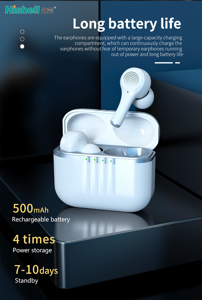 Ultraportable Wireless Noise Cancelling Earbuds Bluetooth Multicolor IPX5 ANC ENC