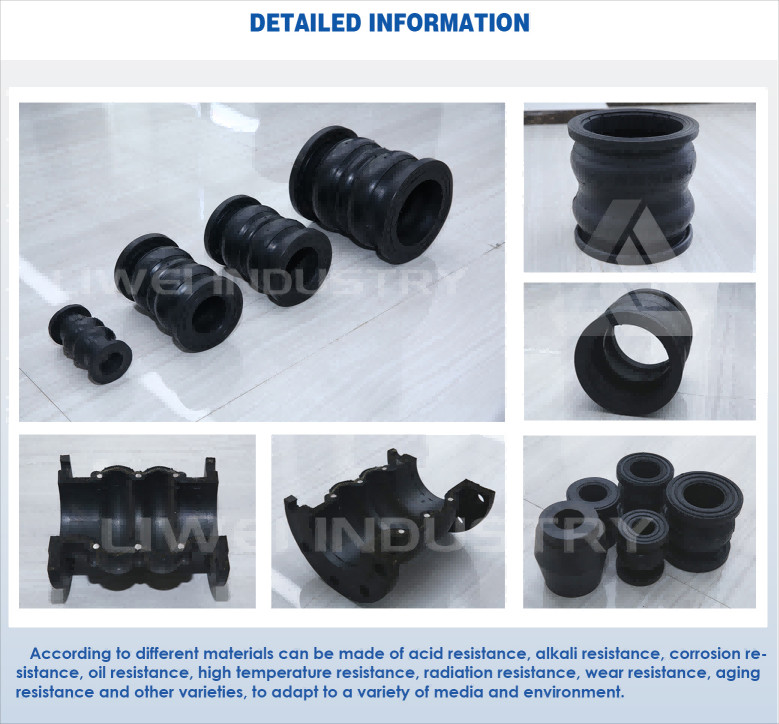 DN15-DN4000 Multi Sphere Flexible Rubber Joint with More Than 2000 Sets of Molds