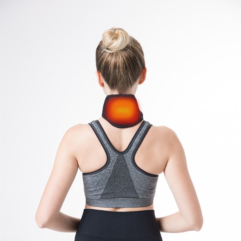 ODM Heat Therapy Wrap , 60degree Heated Neck Brace Graphene Coated