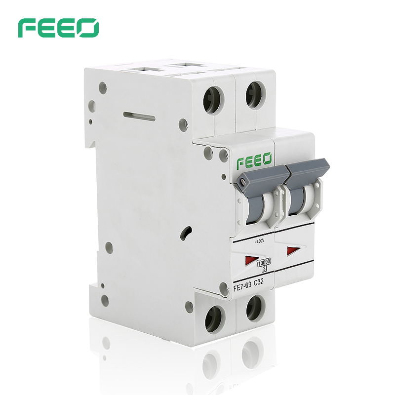 FE7-63 3P AC Power Circuit Breaker 10KA 400VAC For Lighting Distribution