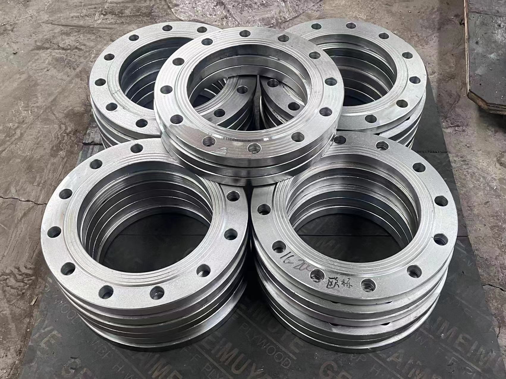 PN6 PN80 EN 1092 Flange Flat DN100 DN500 DN1000 ANSI B16.5