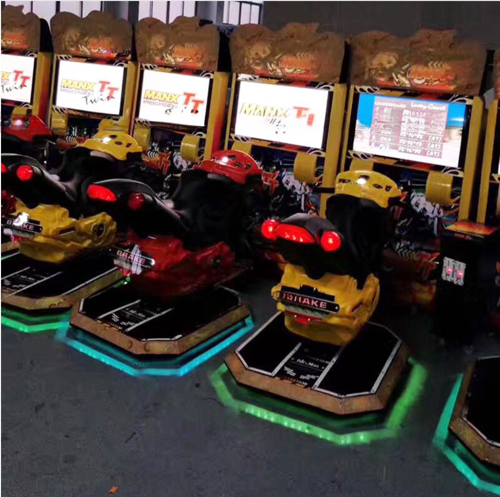 Enjoyable 42LCD MANX TT Superbike Arcade Machine For Games Mall