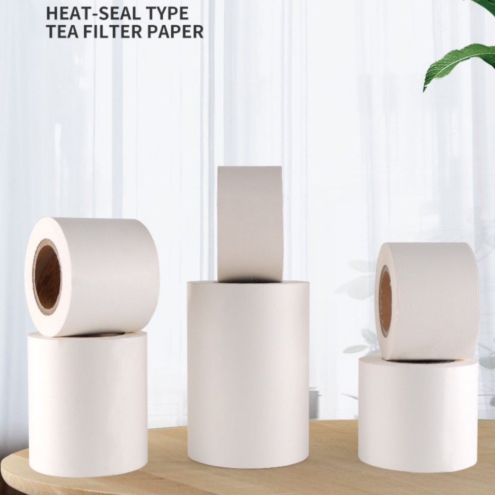 Food Grade Heat Sealing 125mm Paper Tea Filter Material Eco Friendly