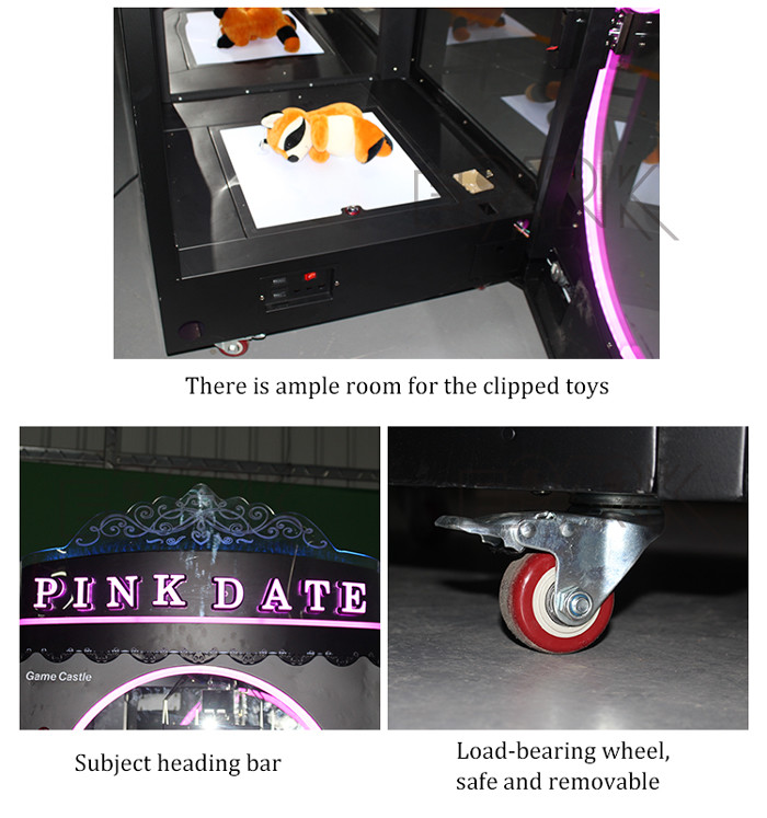 Amusement game arcade cutting toy Claw Machine scissors doll vending machine