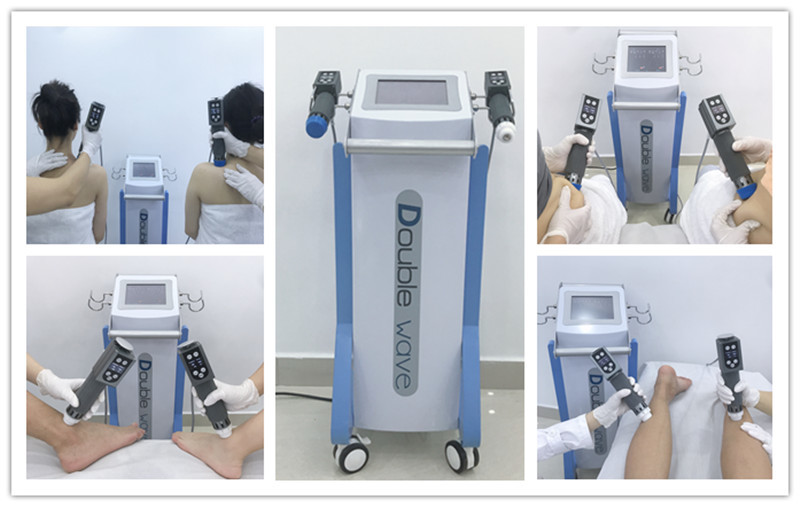1Hz-16Hz Shockwave Therapy Machine With Double Channels 8 Inch Touch Screen