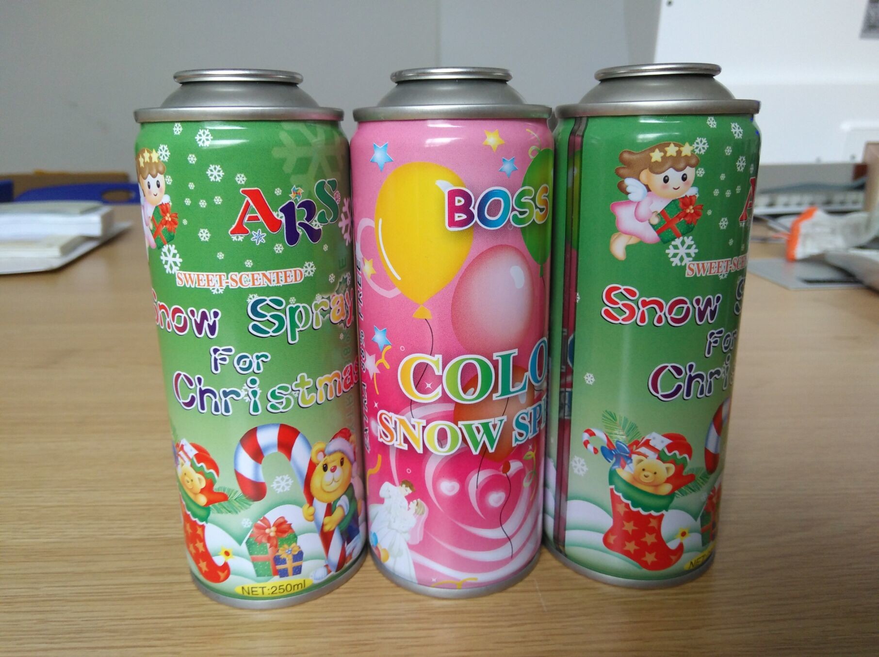 Streamer Snow Aerosol Spray Valve For Empty Streamer Spray Tin Can