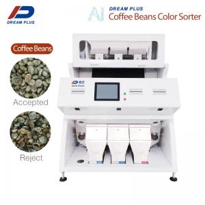 Buy cheap CCD RGB Camera Coffee Bean Sorting Machine 3 Chutes 192 Channels High Accuracy product