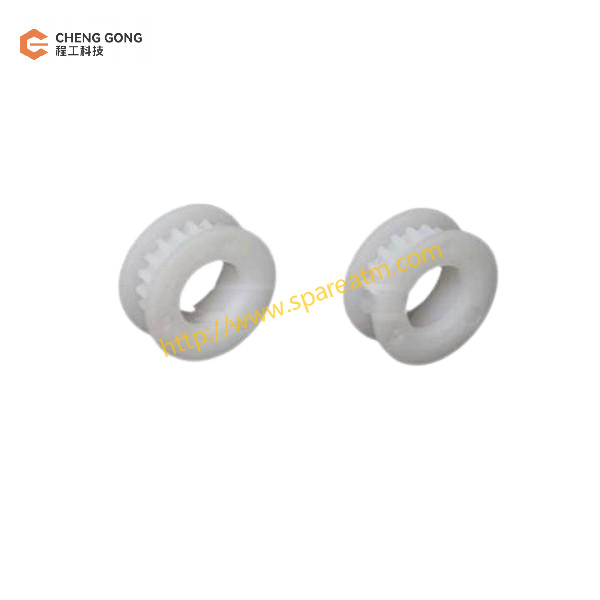 Oki 19T Gear PP4155-4633G001 Parts For ATM Machines Color White Plastic
