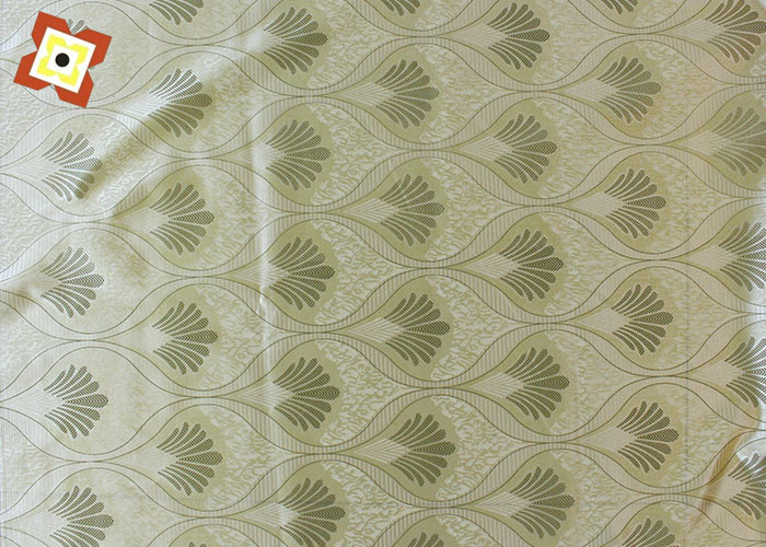 Wrinkle Resistant Mattress Quilting Fabric Knitted Bedding Brushed Huayao Gold Powder Cloth