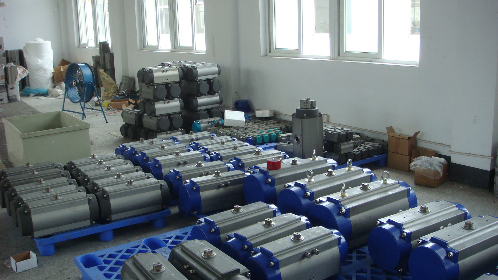 WUXI supplier PNEUMATIC ACTUATOR Double Acting and Spring Return for flow control valves