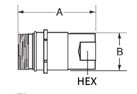 1 Inch 750psi Threaded Quick Connect , Hydraulic Quick Release Coupling