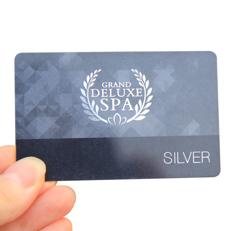Offset Printing Hard Plastic Custom Gift Cards 85.5×54mm QR Code CR80