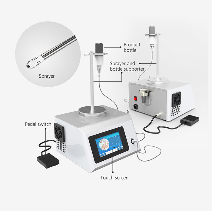Hydrates Facial Oxygen Water Jetpeel Equipment Non-invasive Mesotherapy Injection Jet Peel Machine