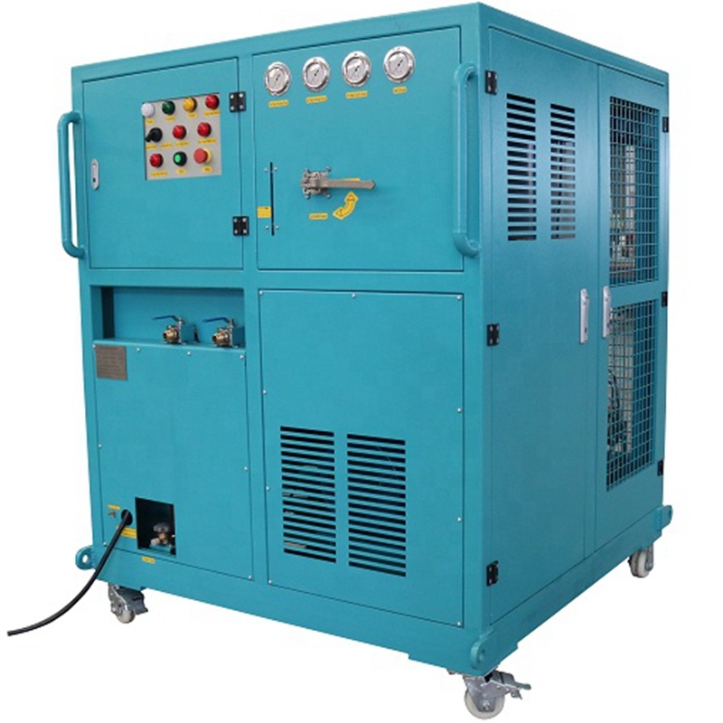 Hydrocarbon Refrigerant Recovery Machine Ac Gas Charging Machine R600a 4HP Recovery System