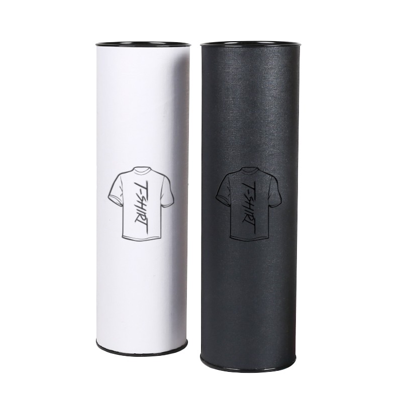 Custom Cylindrical Eco Friendly Stationery Supplies Paper Tube Packaging With Custom Surface Design