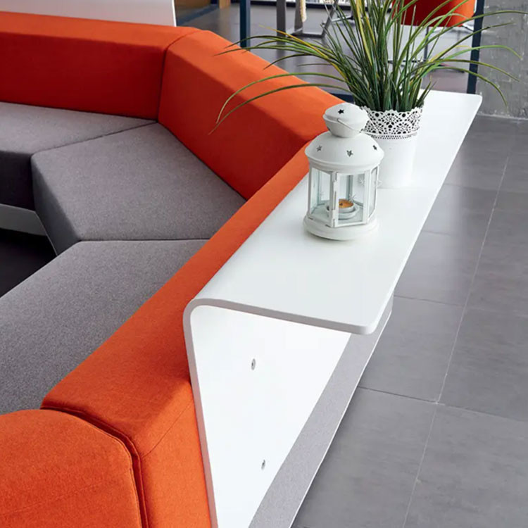 Microfiber Leather Office Sofa set