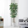 Buy cheap Flame Retardant H180cm Artificial Ficus Plant , Ficus Fake Tree Natural Look from wholesalers