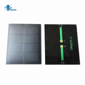 China 2V Waterproof Semi-Flexible Panel Solar 0.5W Mono Hunting Camera Solar Panel Charger ZW-6275 on sale