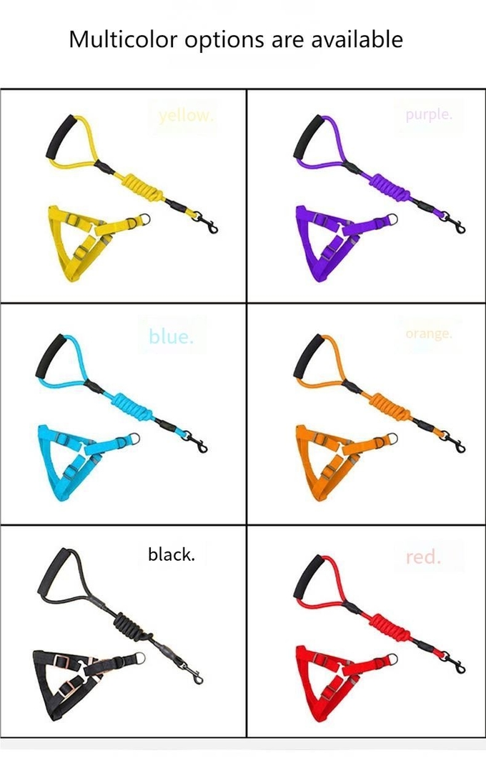 Pet Explosion Proof Leash Reflective Dog Nylon Leash Medium And Large Dogs