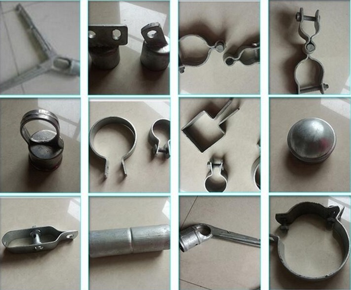 Galvanized And PVC Coated Chain Link Fence For House Use