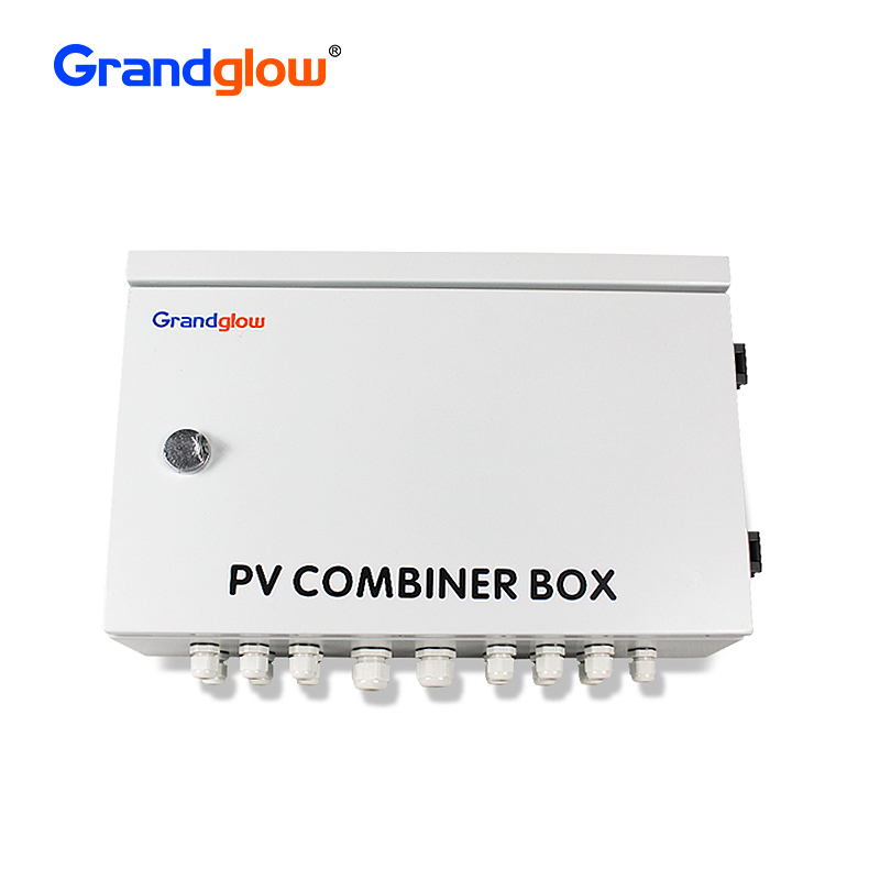 SURGE PROTECTION 1000V 15A 6 STRING PV DC COMBINER BOX FOR SOLAR POWER SYSTEM 6in2out