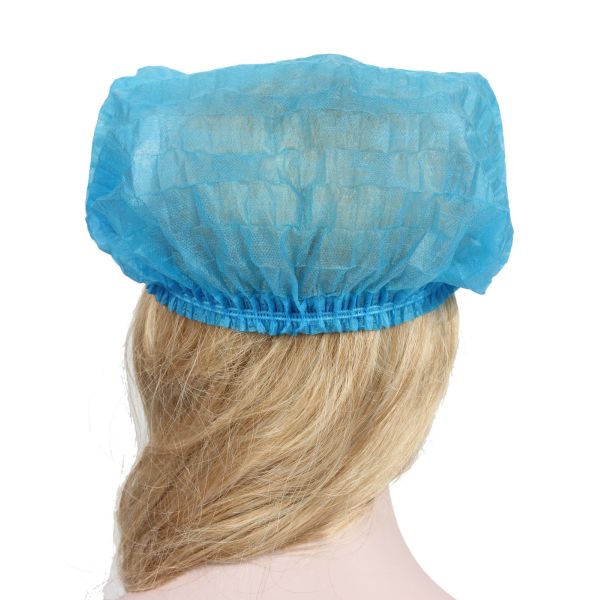 Disposable Nonwoven Bouffant Caps Hair Cover Disposable Machine Hats Food Industry