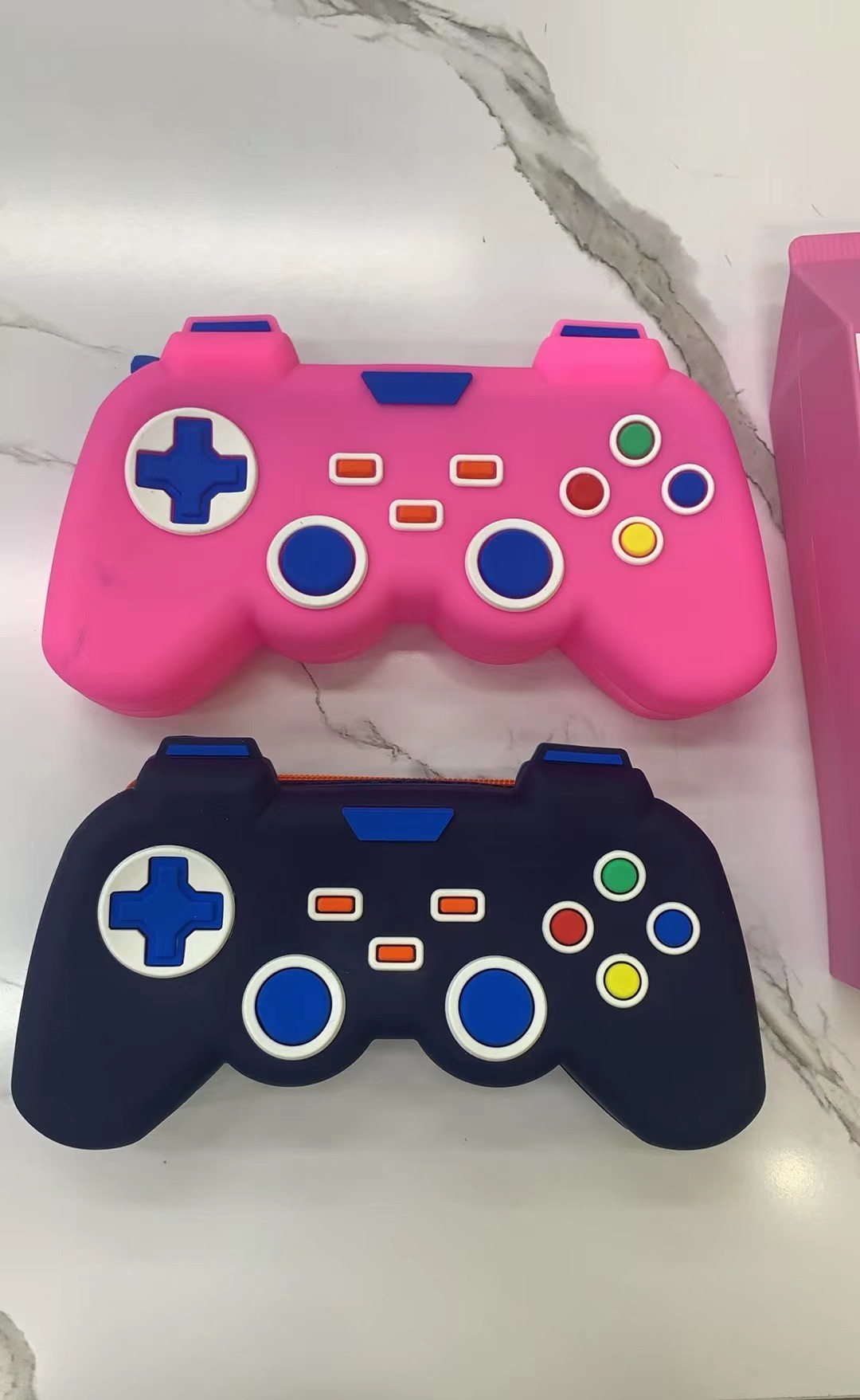 Gaming Switch Controller Kid Silicone Pencil Case Pencil Pouch Shool Office Supplies