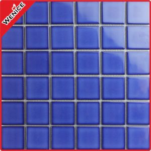 Buy cheap glossy mosaic tile porcelain swimming pool mosaic tile from wholesalers