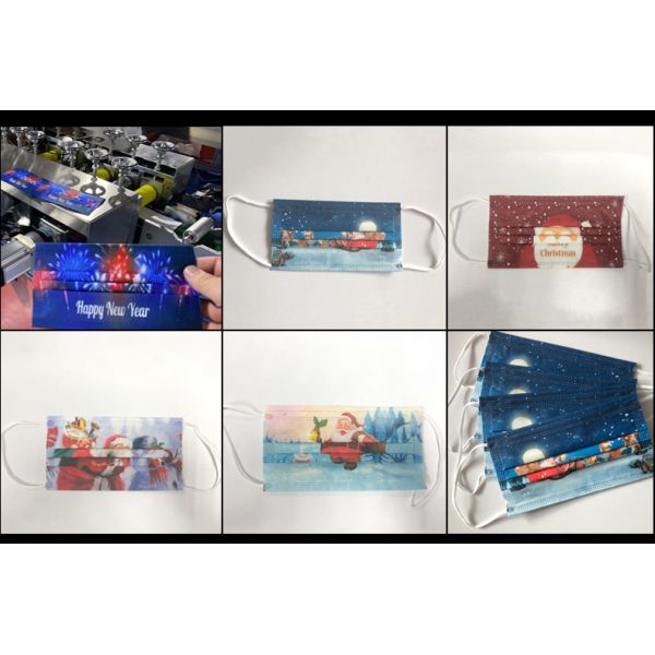 140pcs/Min Positioning Mask Machine Flat Disposable Mask Production Machinery