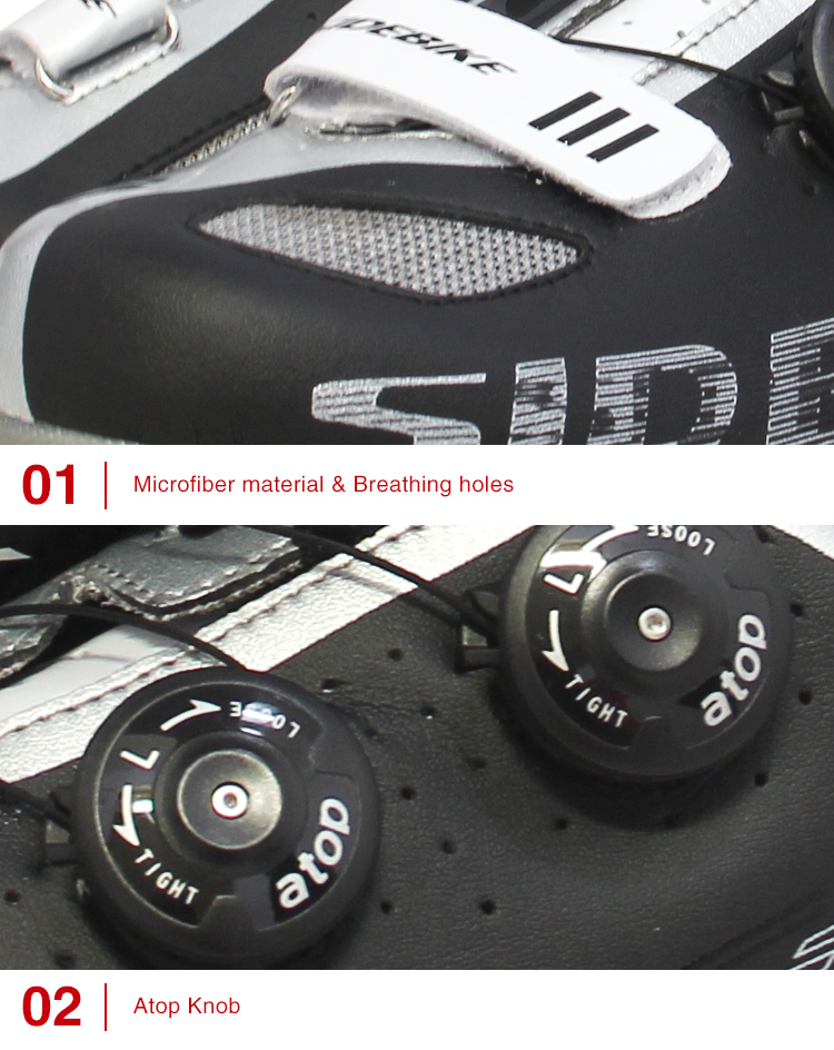 Anti Collision Road Racing Bicycle Shoes Water Resistant ODM Custom Made