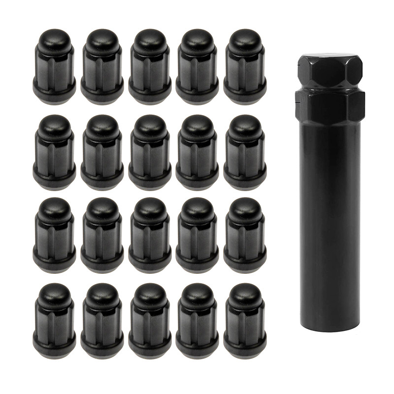 32mm Long Spline Chrome Lug Nuts M12x1.5 For Nissan Great Wall