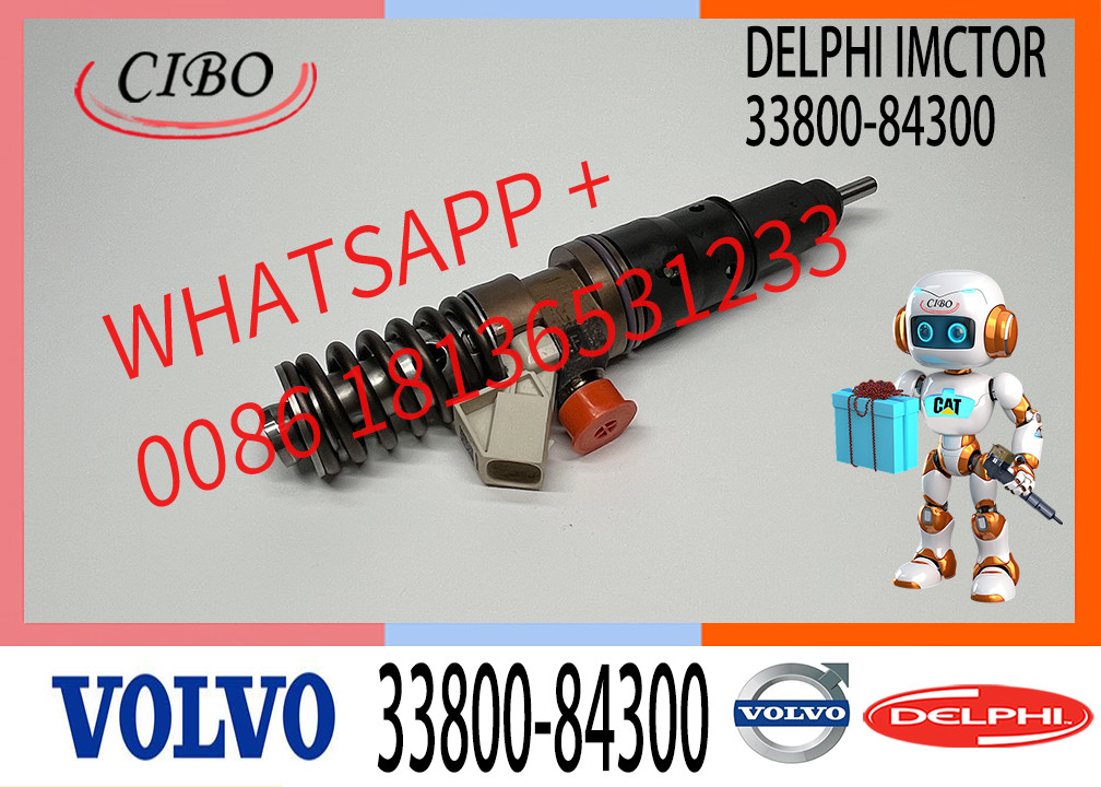 High Quality Engine Part Common Rail Diesel Injector 33800-84300 BEBE1R14001 BEBE1R14101